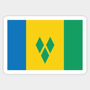 St Vincent and the Grenadines National Flag Sticker